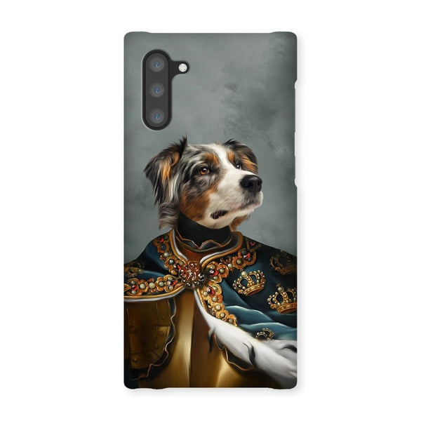 The Royal Knight: Custom Pet Phone Case | royal pet portrait | Paw & Glory