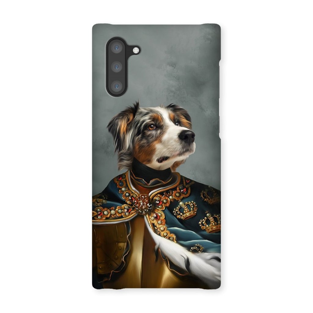 The Royal Knight: Custom Pet Phone Case | royal pet portrait | Paw & Glory