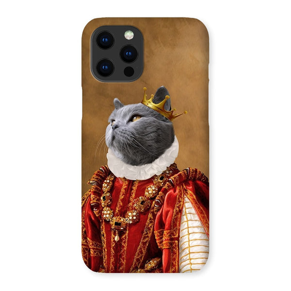 The Ruby Queen: Custom Pet Phone Case | royal pet portrait | Paw & Glory