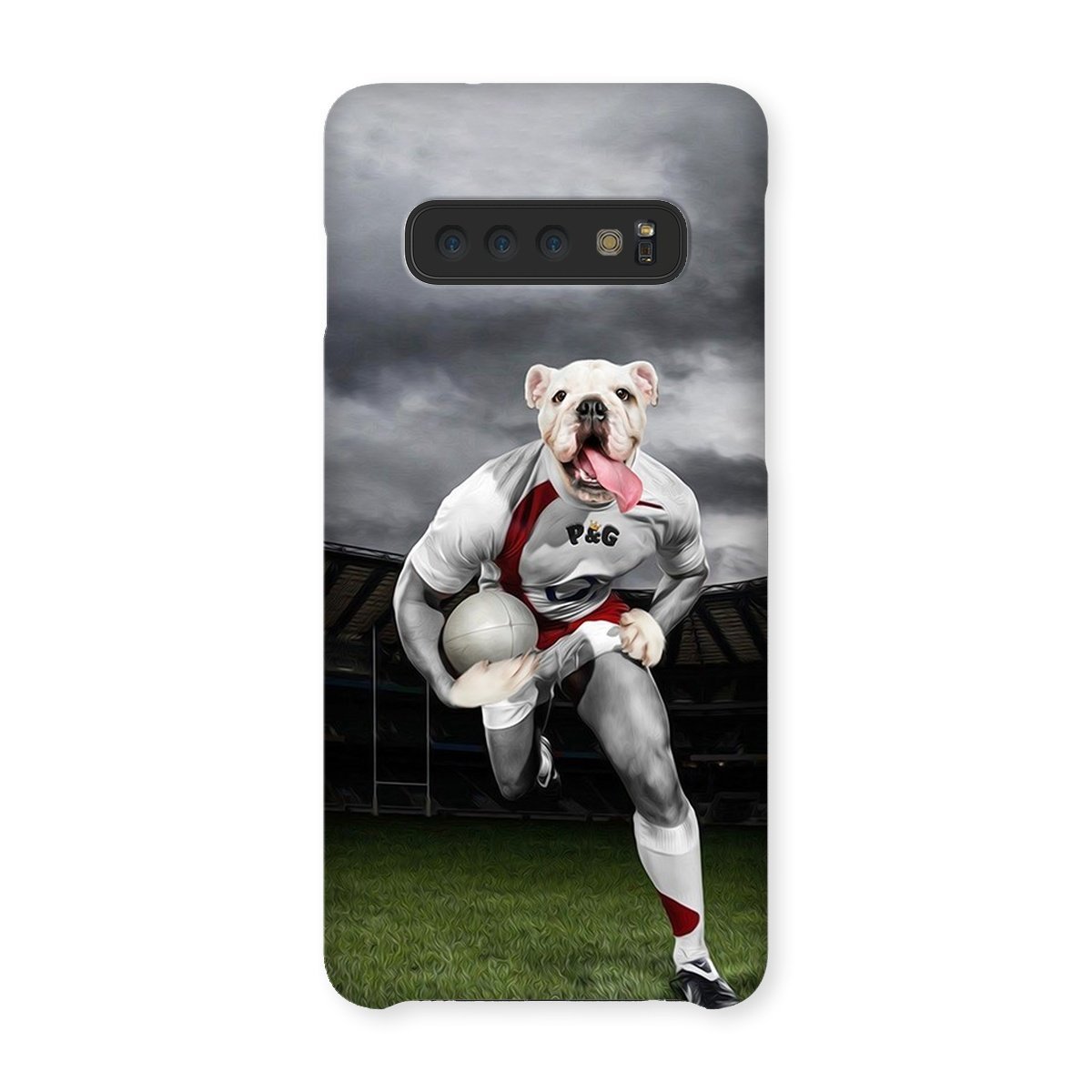 The Rugby Winger: Custom Pet Phone Case - Paw & Glory - Dog Portraits - Pet Portraits