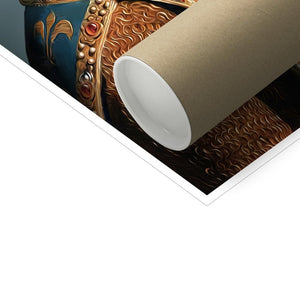 The Rulers: Custom Pet Poster - Paw & Glory - Dog Portraits - Pet Portraits