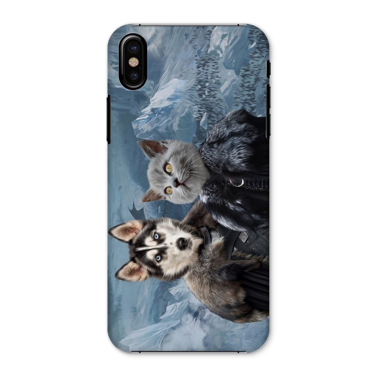 The Rulers (GOT Inspired): Custom Pet Phone Case - Paw & Glory - Dog Portraits - Pet Portraits