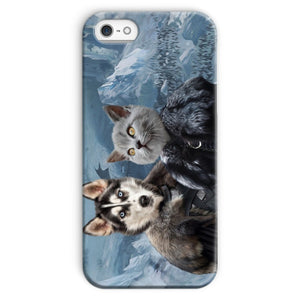 The Rulers (GOT Inspired): Custom Pet Phone Case - Paw & Glory - Dog Portraits - Pet Portraits
