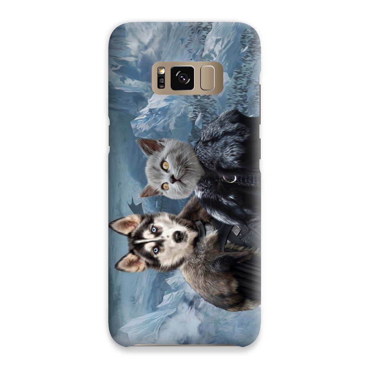 The Rulers (GOT Inspired): Custom Pet Phone Case - Paw & Glory - Dog Portraits - Pet Portraits