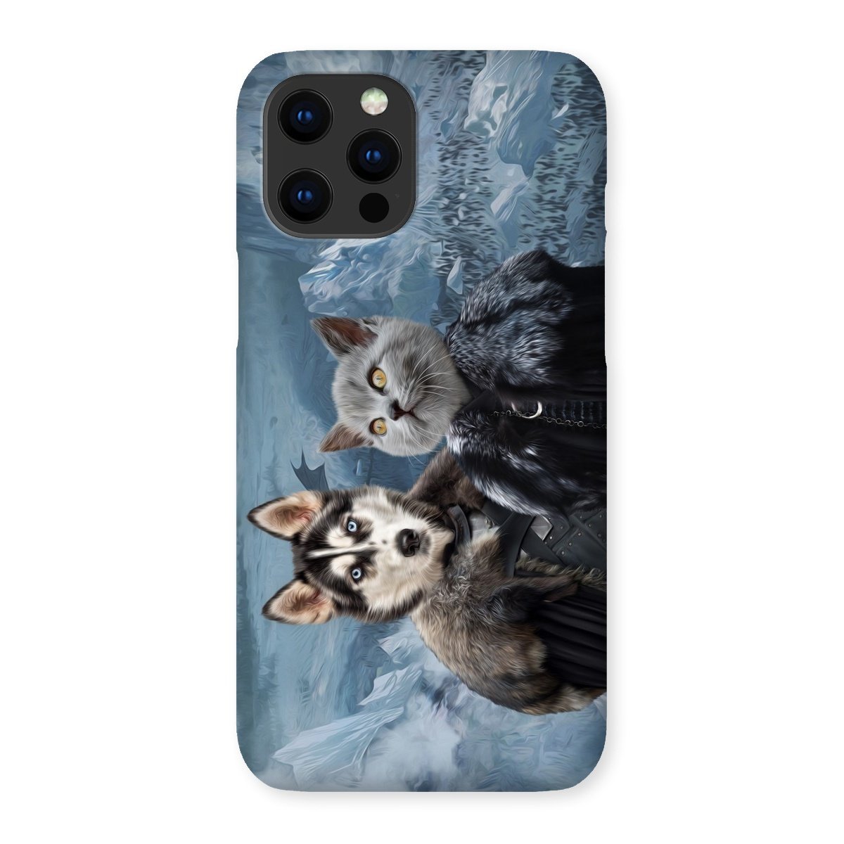 The Rulers (GOT Inspired): Custom Pet Phone Case - Paw & Glory - Dog Portraits - Pet Portraits