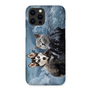 The Rulers (GOT Inspired): Custom Pet Phone Case - Paw & Glory - Dog Portraits - Pet Portraits