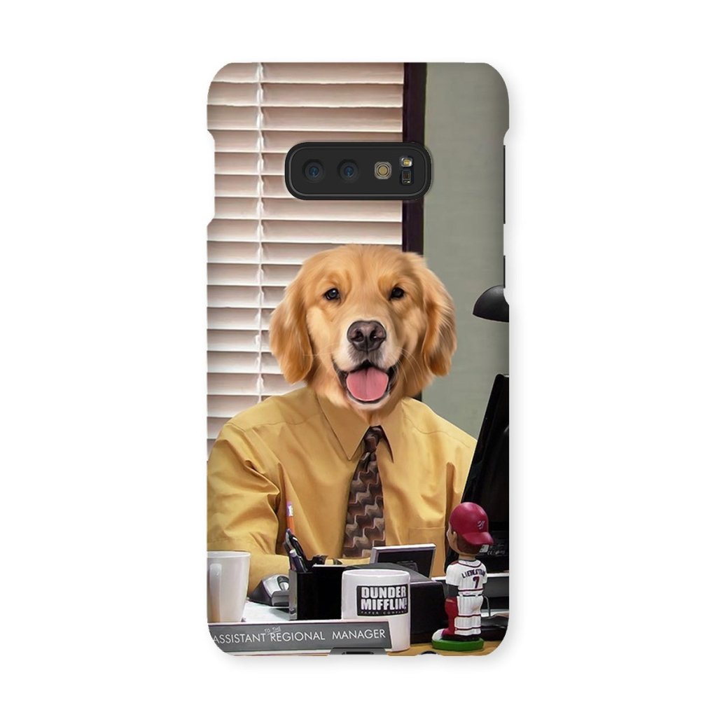 The Ryan (The Office USA Inspired): Custom Pet Phone Case - Paw & Glory - Dog Portraits - Pet Portraits