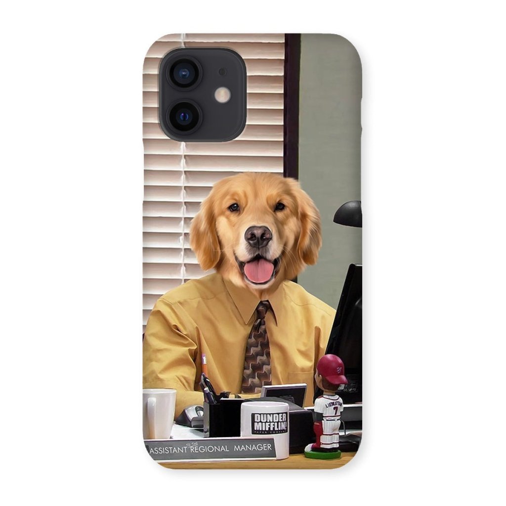 The Ryan (The Office USA Inspired): Custom Pet Phone Case - Paw & Glory - Dog Portraits - Pet Portraits
