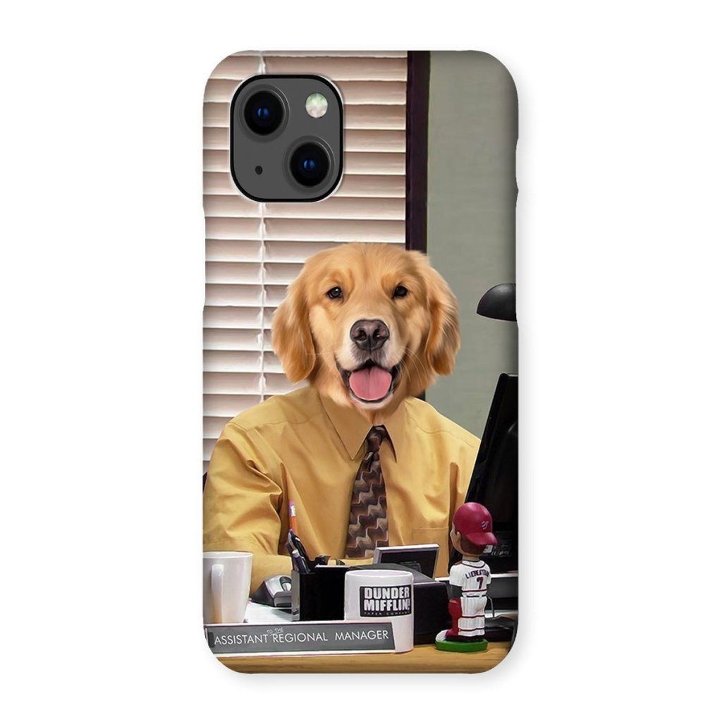 The Ryan (The Office USA Inspired): Custom Pet Phone Case - Paw & Glory - Dog Portraits - Pet Portraits