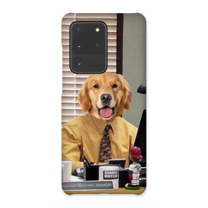 The Ryan (The Office USA Inspired): Custom Pet Phone Case - Paw & Glory - Dog Portraits - Pet Portraits