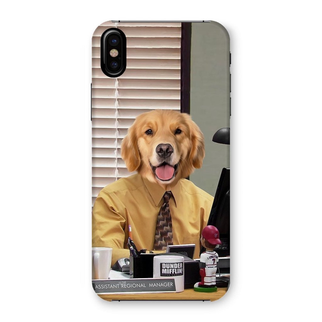 The Ryan (The Office USA Inspired): Custom Pet Phone Case - Paw & Glory - Dog Portraits - Pet Portraits
