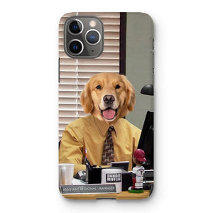 The Ryan (The Office USA Inspired): Custom Pet Phone Case - Paw & Glory - Dog Portraits - Pet Portraits