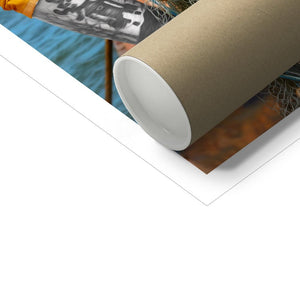 The Sailor: Custom Pet Poster - Paw & Glory - Dog Portraits - Pet Portraits