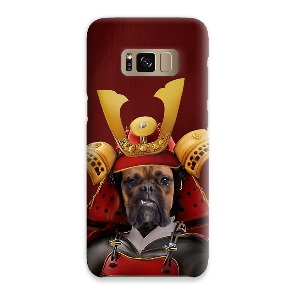 The Samurai: Custom Pet Phone Case - Paw & Glory - Dog Portraits - Pet Portraits