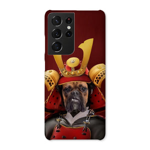 The Samurai: Custom Pet Phone Case - Paw & Glory - Dog Portraits - Pet Portraits