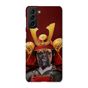 The Samurai: Custom Pet Phone Case - Paw & Glory - Dog Portraits - Pet Portraits