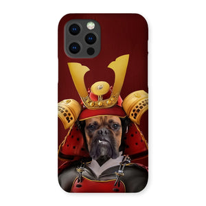 The Samurai: Custom Pet Phone Case - Paw & Glory - Dog Portraits - Pet Portraits