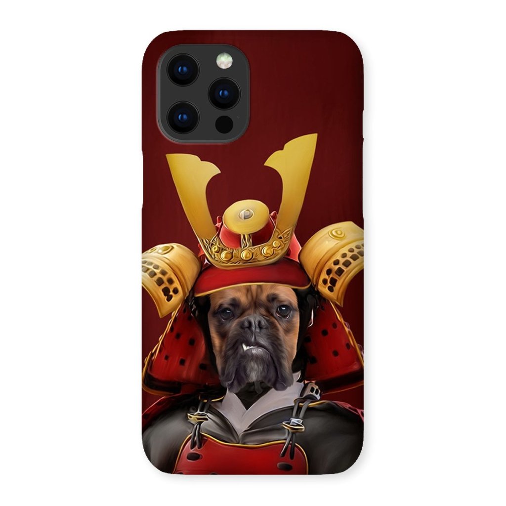 The Samurai: Custom Pet Phone Case - Paw & Glory - Dog Portraits - Pet Portraits