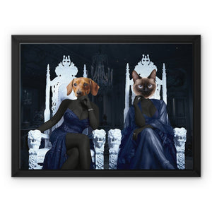 The Sassy Housewives Of Atlanta: Custom Pet Canvas - Paw & Glory - Dog Portraits - Pet Portraits