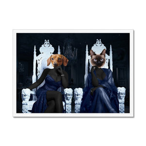 The Sassy Housewives Of Atlanta: Custom Pet Portrait - Paw & Glory - Dog Portraits - Pet Portraits