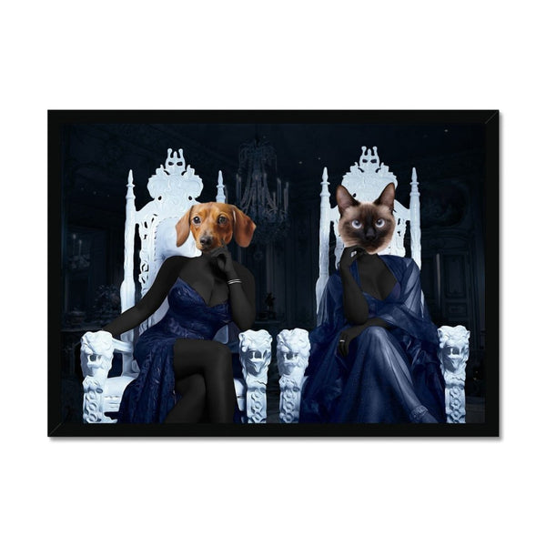 Sassy Reality Star Custom Pet Portrait | Custom Pet Portrait | Paw & Glory