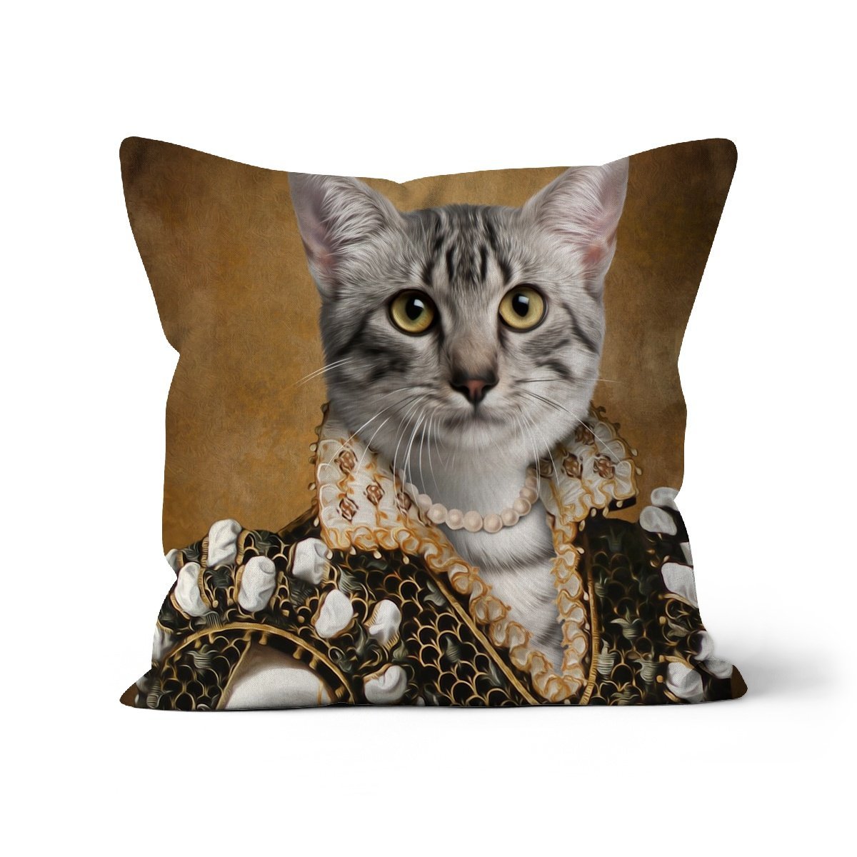 The Savant: Custom Pet Pillow - Paw & Glory - Dog Portraits - Pet Portraits