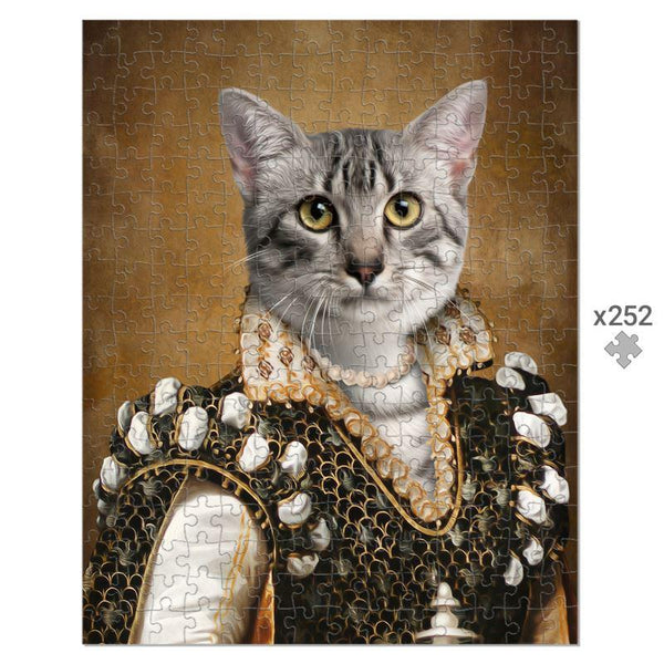 The Savant: Custom Pet Puzzle | royal pet portrait | Paw & Glory