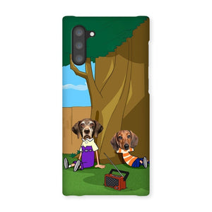 The Schemers (Phineas and Ferb Inspired): Custom Pet Phone Case - Paw & Glory - Dog Portraits - Pet Portraits