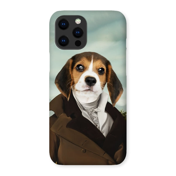 The Scholar: Custom Pet Phone Case | royal pet portrait | Paw & Glory