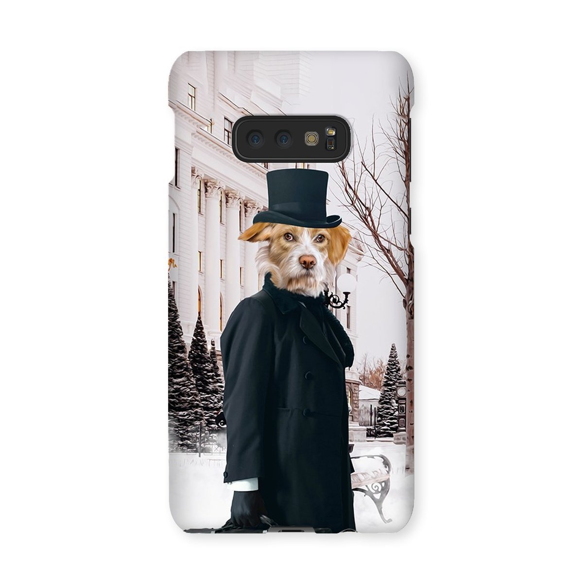 The Scrooge: Custom Pet Phone Case - Paw & Glory - Dog Portraits - Pet Portraits