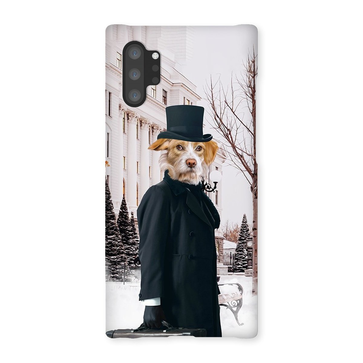 The Scrooge: Custom Pet Phone Case - Paw & Glory - Dog Portraits - Pet Portraits