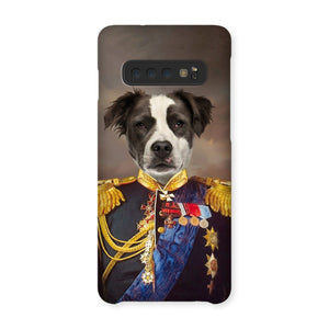 The Seasoned Sergeant: Custom Pet Phone Case - Paw & Glory - Dog Portraits - Pet Portraits