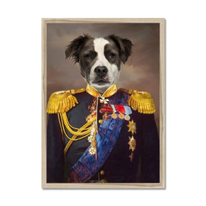 The Seasoned Sergeant: Custom Pet Portrait - Paw & Glory - Dog Portraits - Pet Portraits
