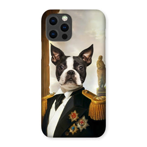 The Sergeant: Custom Pet Phone Case - Paw & Glory - Dog Portraits - Pet Portraits