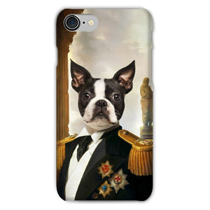 The Sergeant: Custom Pet Phone Case - Paw & Glory - Dog Portraits - Pet Portraits