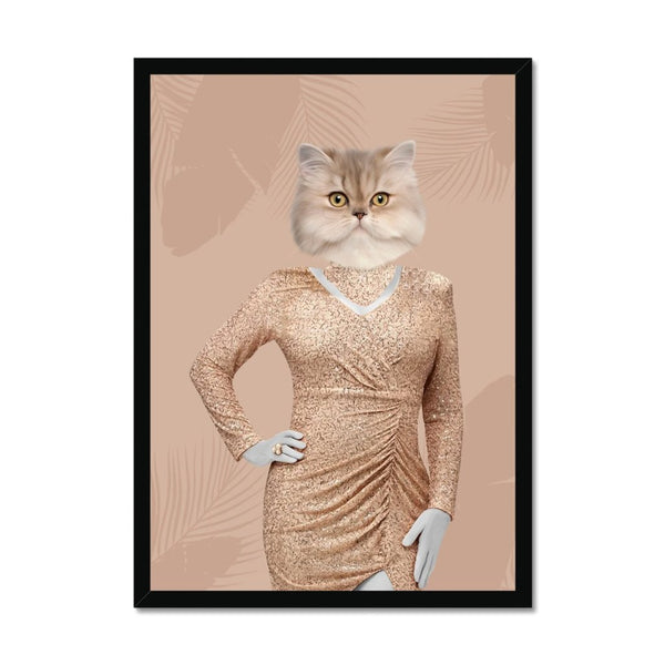 Coastal Glamour Star Custom Pet Portrait | Custom Pet Portrait | Paw & Glory