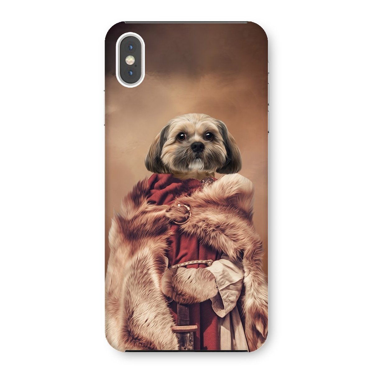 The She Viking: Custom Pet Phone Case - Paw & Glory - Dog Portraits - Pet Portraits