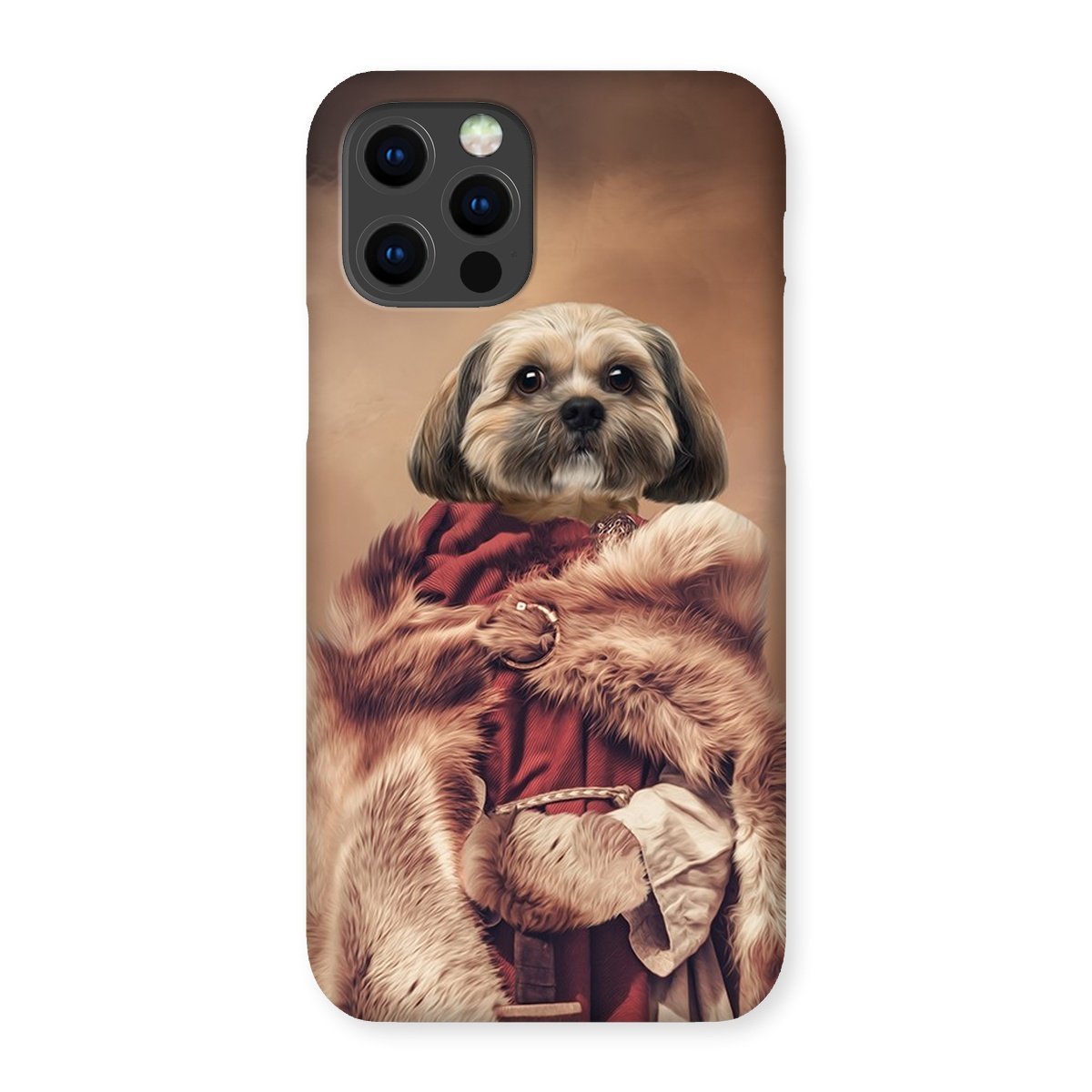 The She Viking: Custom Pet Phone Case - Paw & Glory - Dog Portraits - Pet Portraits