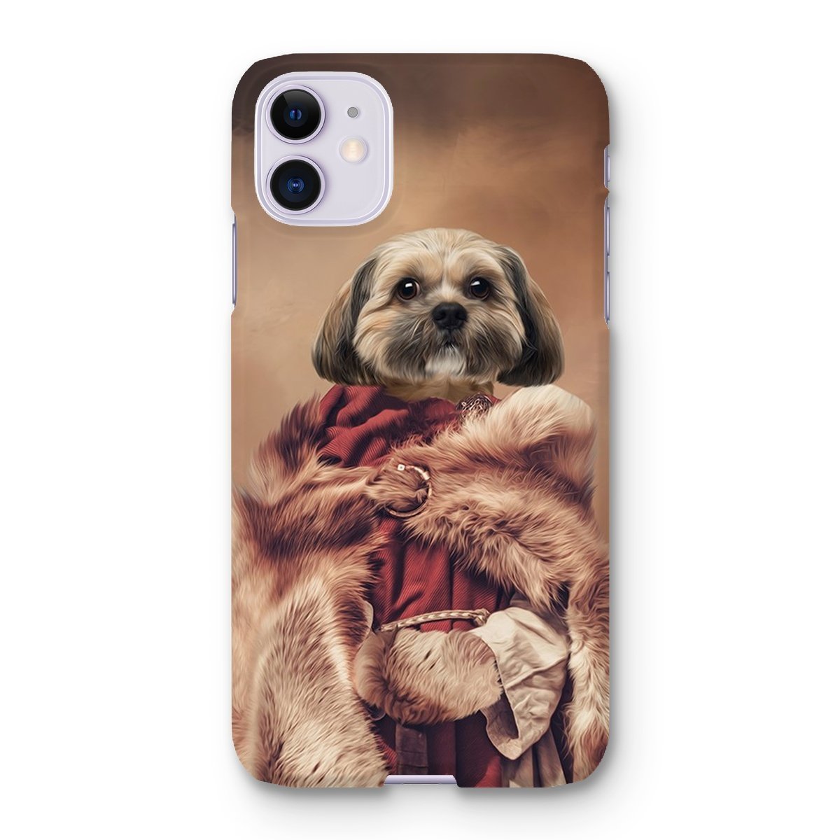 The She Viking: Custom Pet Phone Case - Paw & Glory - Dog Portraits - Pet Portraits