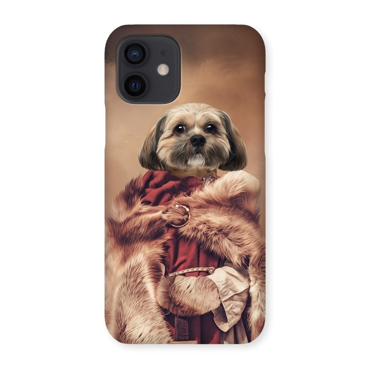 The She Viking: Custom Pet Phone Case - Paw & Glory - Dog Portraits - Pet Portraits