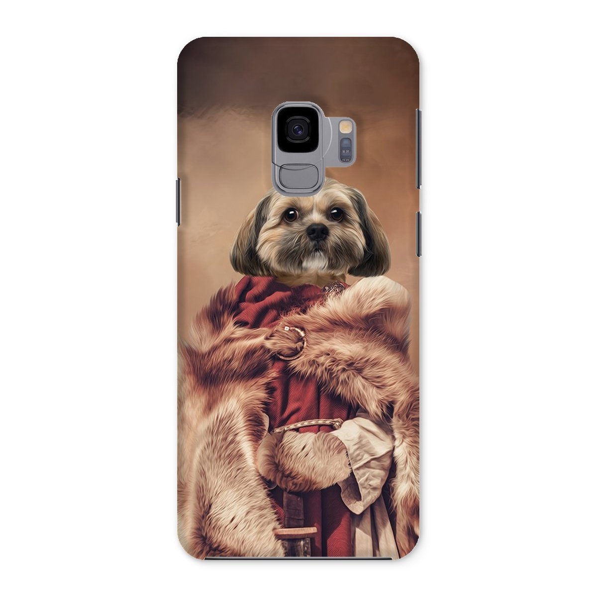 The She Viking: Custom Pet Phone Case - Paw & Glory - Dog Portraits - Pet Portraits