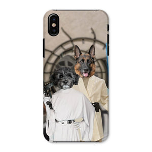 The Skywalker Siblings (Star Wars Inspired): Custom Pet Phone Case - Paw & Glory - Dog Portraits - Pet Portraits