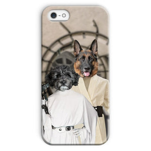 The Skywalker Siblings (Star Wars Inspired): Custom Pet Phone Case - Paw & Glory - Dog Portraits - Pet Portraits
