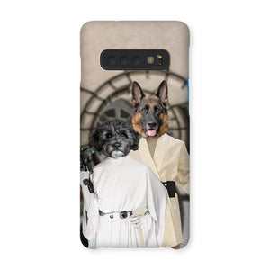 The Skywalker Siblings (Star Wars Inspired): Custom Pet Phone Case - Paw & Glory - Dog Portraits - Pet Portraits