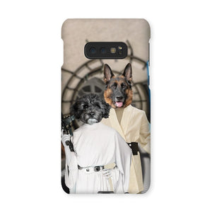 The Skywalker Siblings (Star Wars Inspired): Custom Pet Phone Case - Paw & Glory - Dog Portraits - Pet Portraits