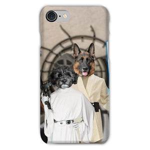 The Skywalker Siblings (Star Wars Inspired): Custom Pet Phone Case - Paw & Glory - Dog Portraits - Pet Portraits