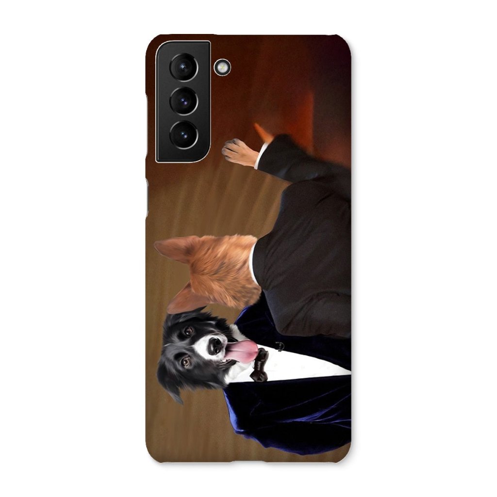 The Slap: Custom Pet Phone Case - Paw & Glory - Dog Portraits - Pet Portraits