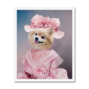 The Southern Bell: Custom Pet Portrait - Paw & Glory - Dog Portraits - Pet Portraits