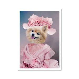 The Southern Bell: Custom Pet Portrait - Paw & Glory - Dog Portraits - Pet Portraits