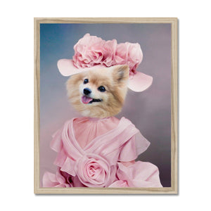 The Southern Bell: Custom Pet Portrait - Paw & Glory - Dog Portraits - Pet Portraits
